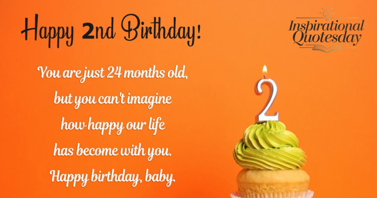 2nd Birthday Quotes for Boys and Girls