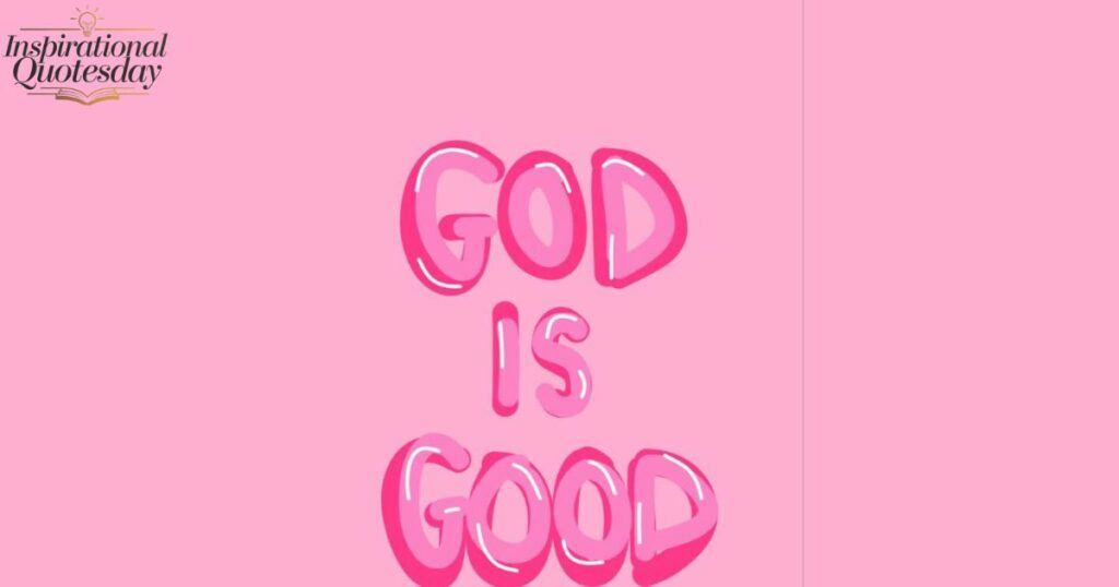 _God is good