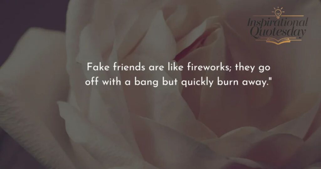 Messages to Fake Friends
