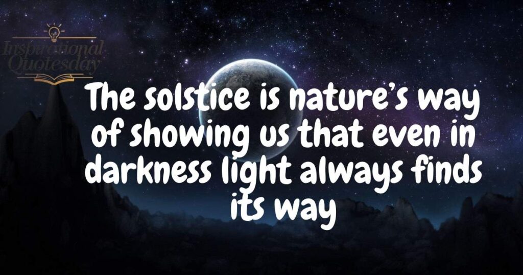 Honoring Nature’s Cycles The Solstice as a Celebration of Life