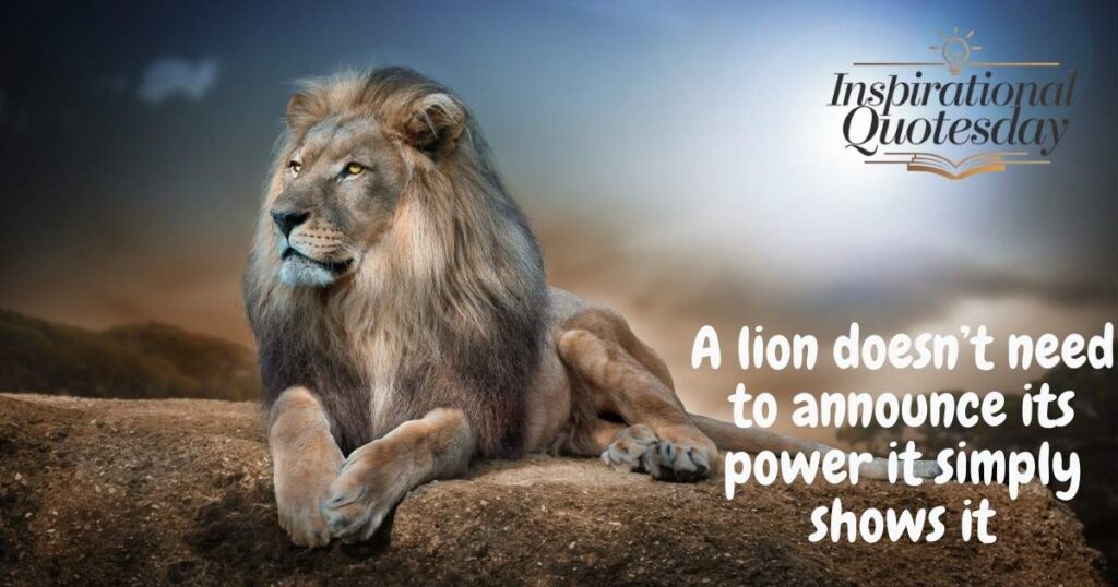 Lion Quotes