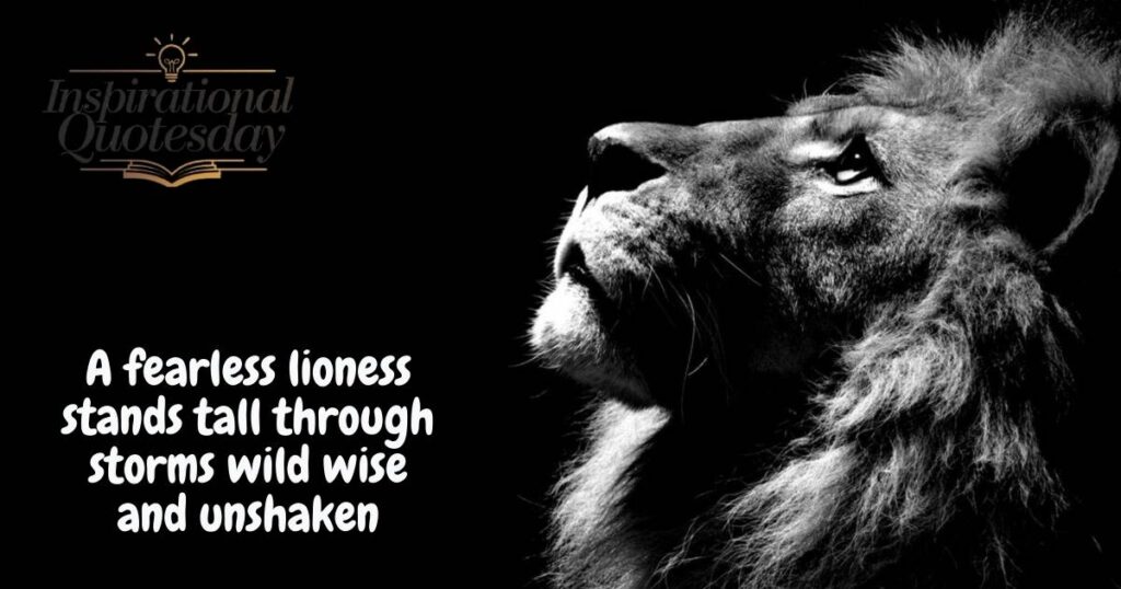 Lion Quotes About Life