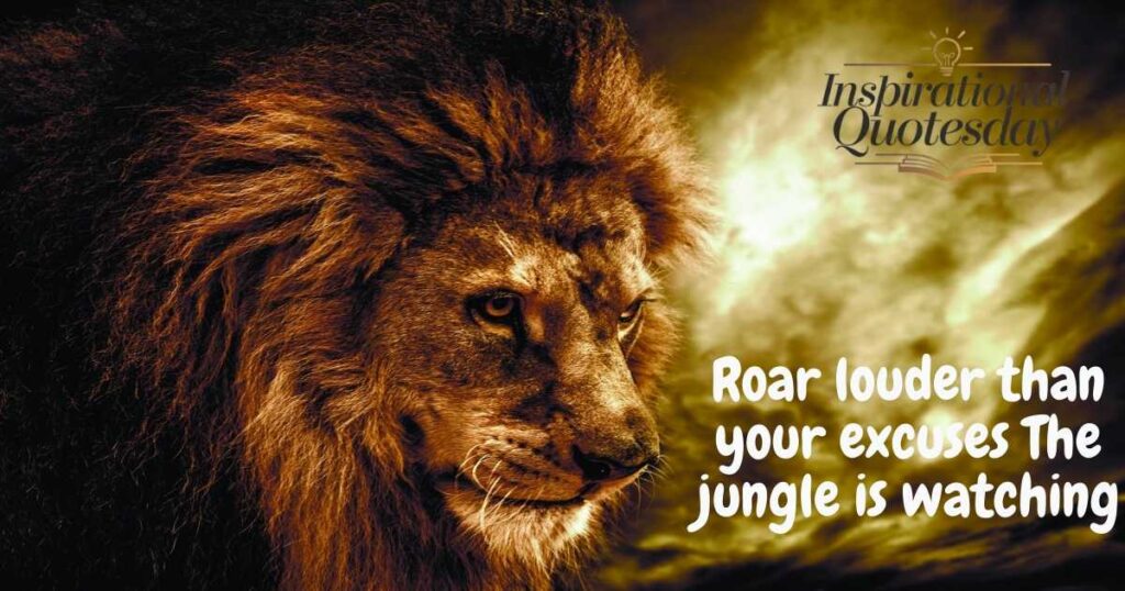 Lion Quotes for Instagram