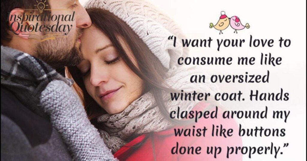 Romantic Winter Love Quotes