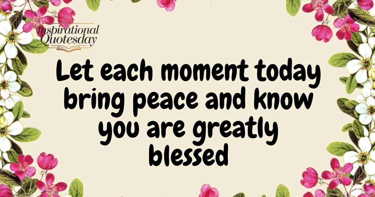 Wednesday Blessing Quotes