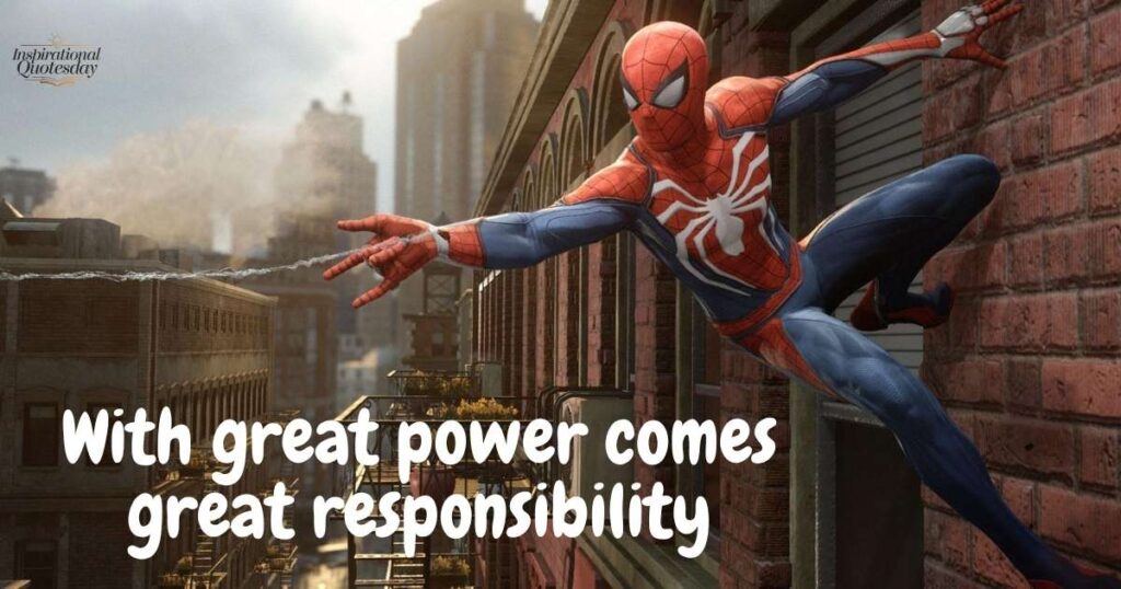 Spider-Man Quotes Short